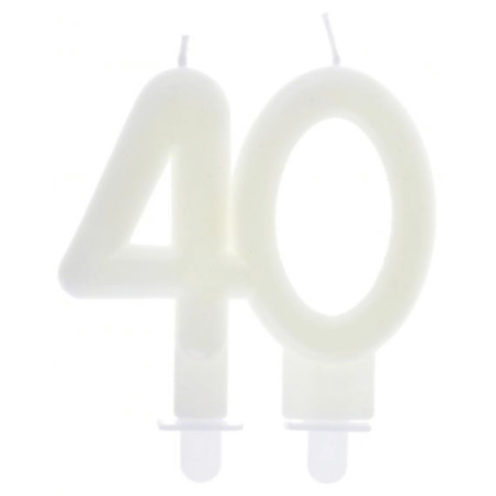candela fosforescente 40