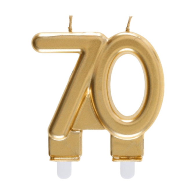 Candela dorata 70 anni