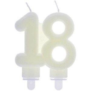 Candelina fosforescente per il 18° compleanno