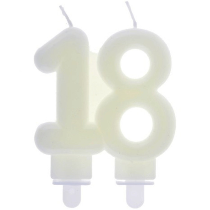Candelina fosforescente per il 18° compleanno