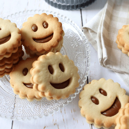 biscotti al cioccolato e sorriso