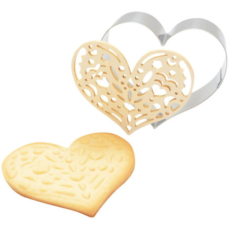 Taglierina per goffratura in legno con cuore in acciaio inossidabile