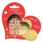 Taglierina per goffratura a forma di cuore