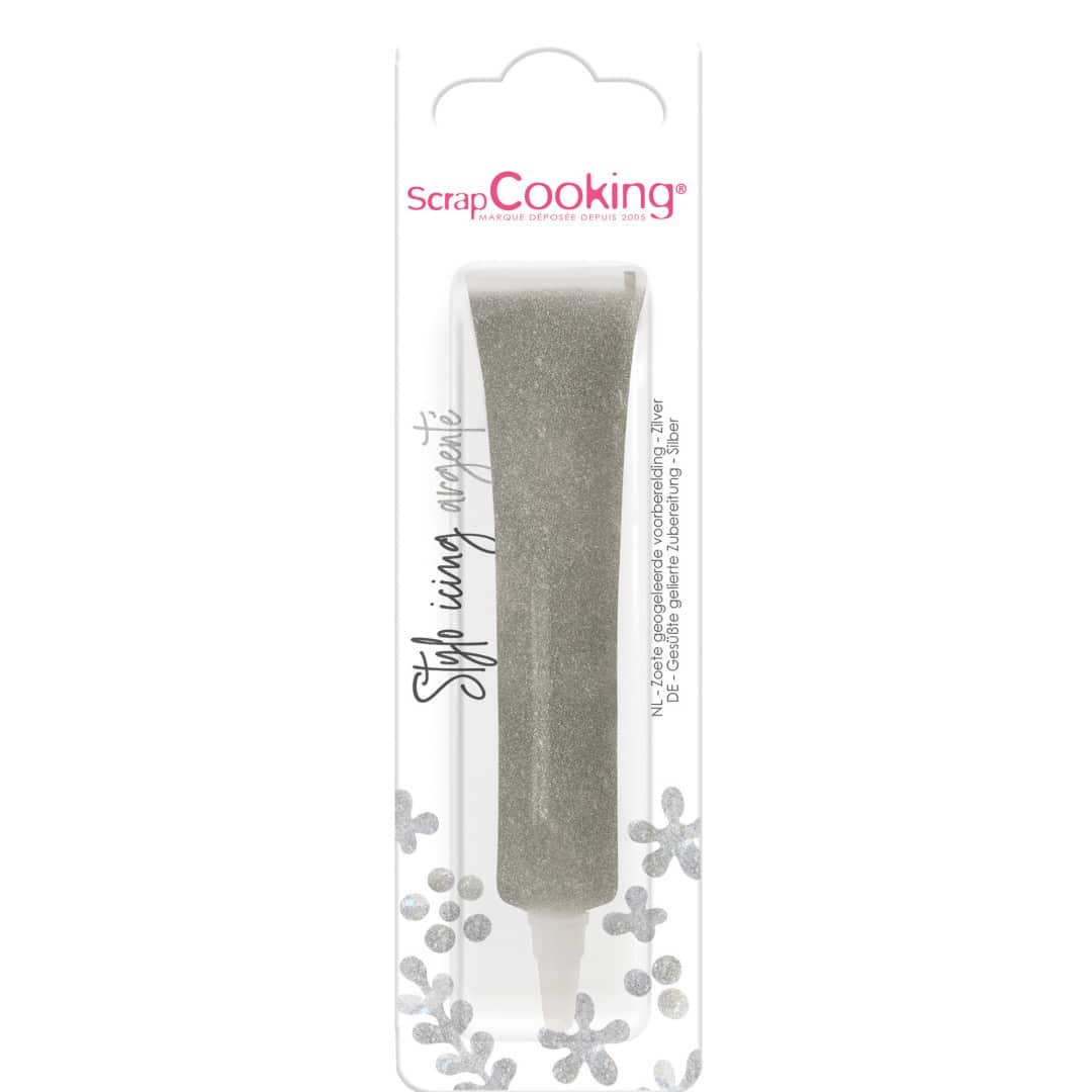 Pennarello color argento per decorazioni in pasta sfoglia ScrapCooking