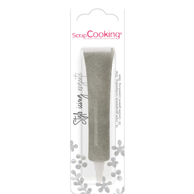 Pennarello color argento per decorazioni in pasta sfoglia ScrapCooking