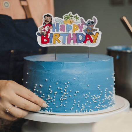 Torta di compleanno Stitch