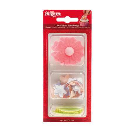 set di fiori commestibili