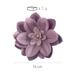 fiore di cialda viola