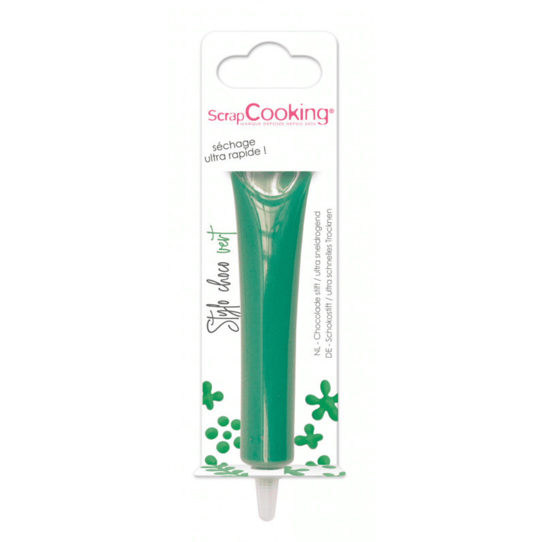Stylo cioccolato verde scrapcooking