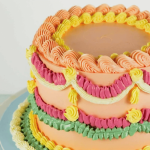 torta decorata con ugello a foglia in acciaio inossidabile Wilton #68