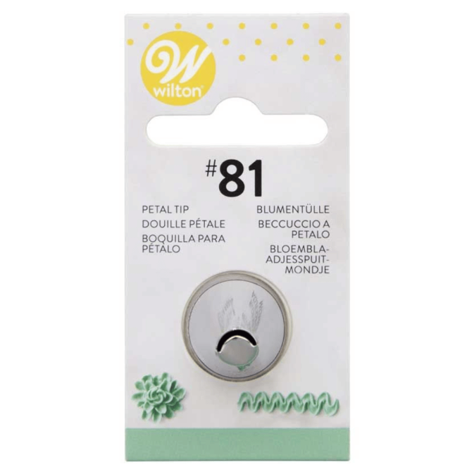 Ugello a petalo n. 81 Confezione Wilton