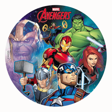 Disco di zucchero Avengers