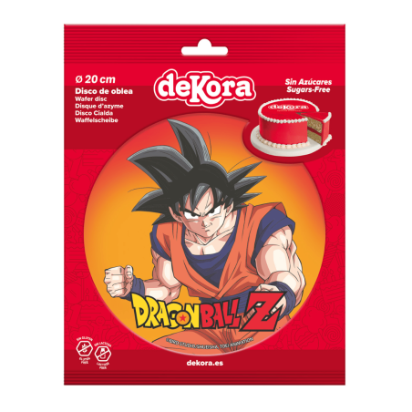 Disco in polvere Son Goku packaging