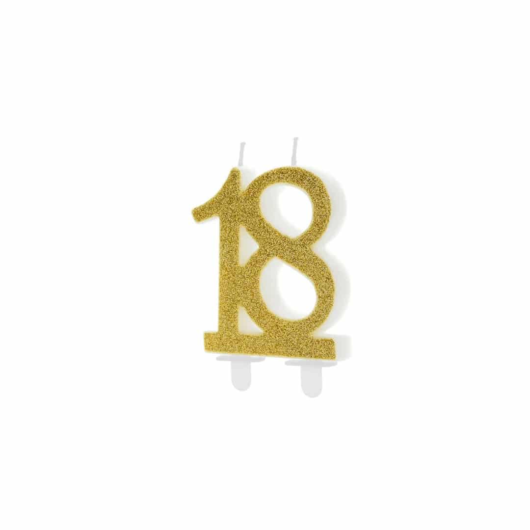 Candela d'oro 18 anni