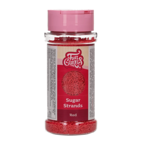Funcakes granella di zucchero rossa