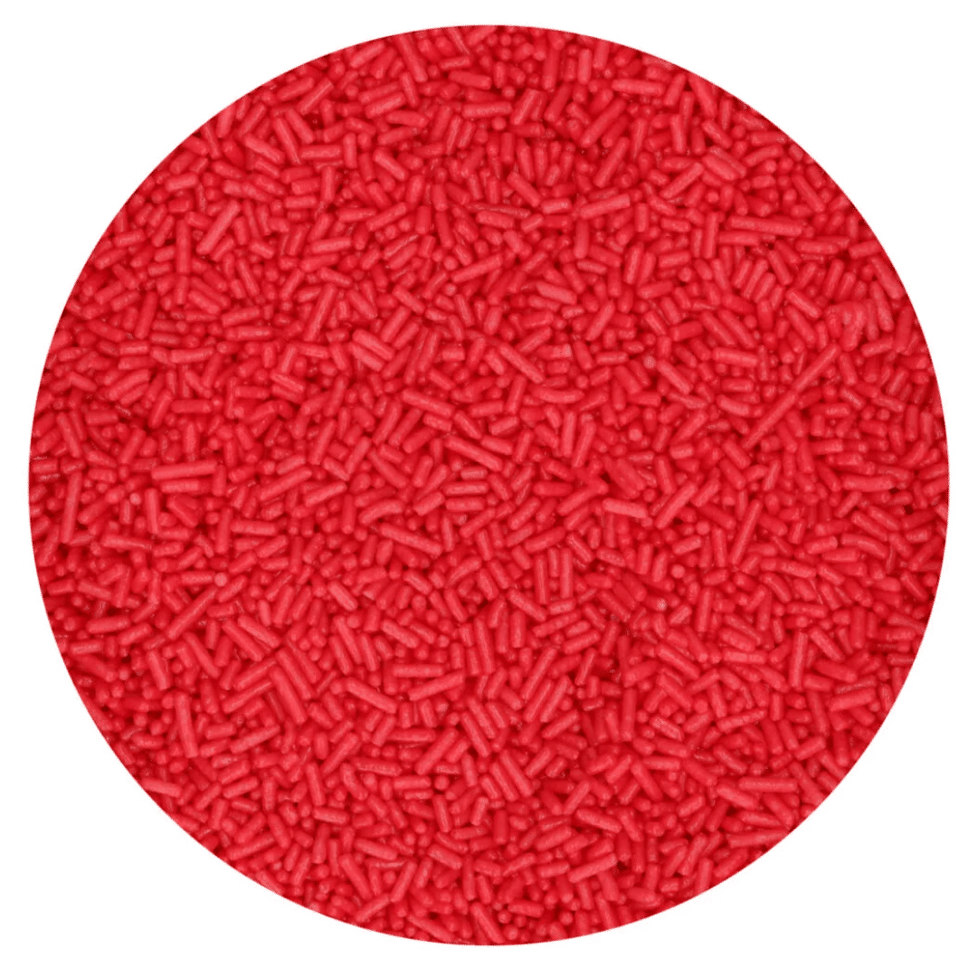 Vermicelli di zucchero rosso