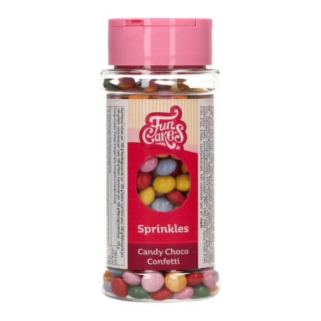 Funcakes Cioccolato Confetti Caramelle 80g