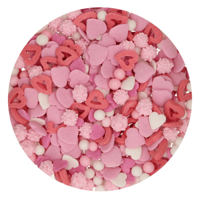 Mescolare le codette di rosa amour