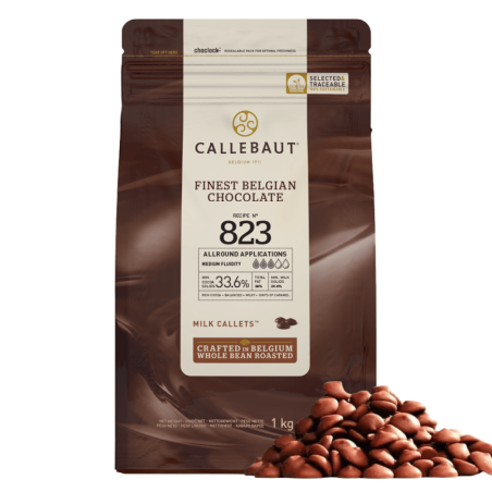 Cioccolato al latte in ciottoli Caillebaut | Attrezzature e ingredienti per pasticceria