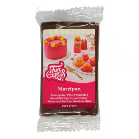 Funcakes pasta di mandorle marrone 250 gr