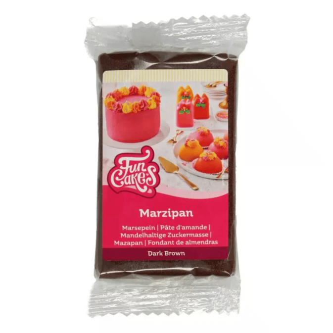 Funcakes pasta di mandorle marrone 250 gr
