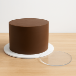 Disco di ganache acrilica in set da 2 - dimensione a scelta