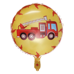 Palloncino in alluminio pompiere diametro 45 cm