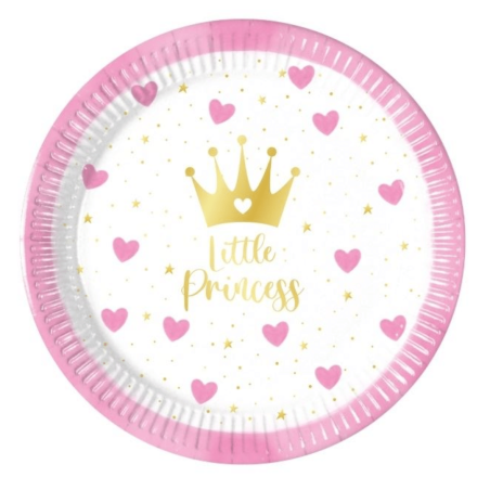 assiettes mia piccola principessa