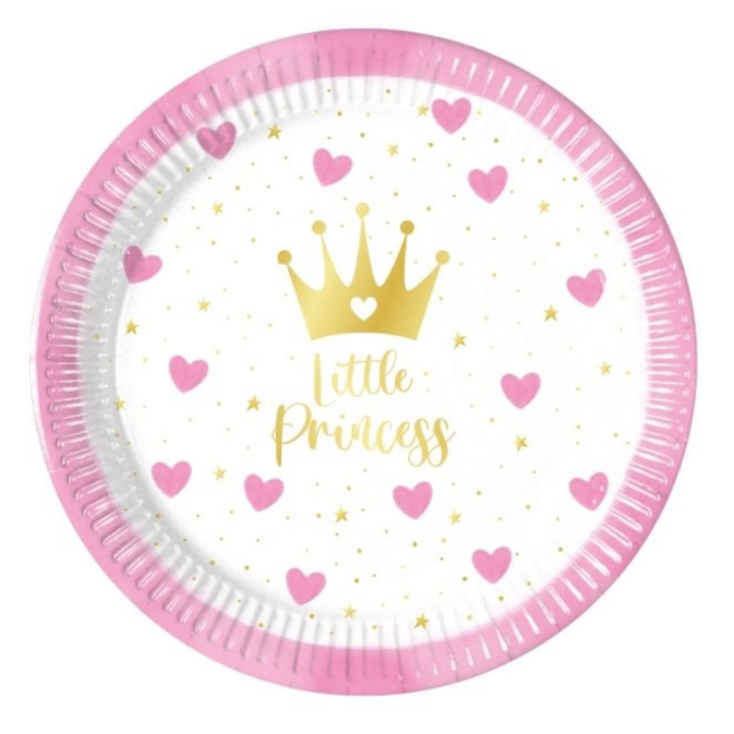 assiettes mia piccola principessa