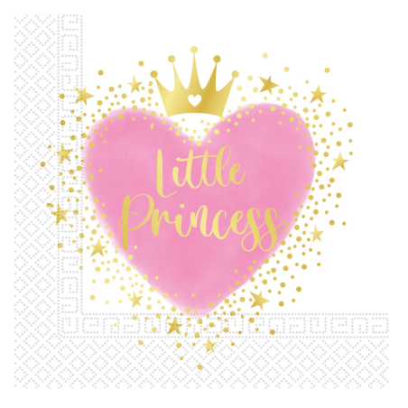Tovaglioli My Little Princess 33x33 cm