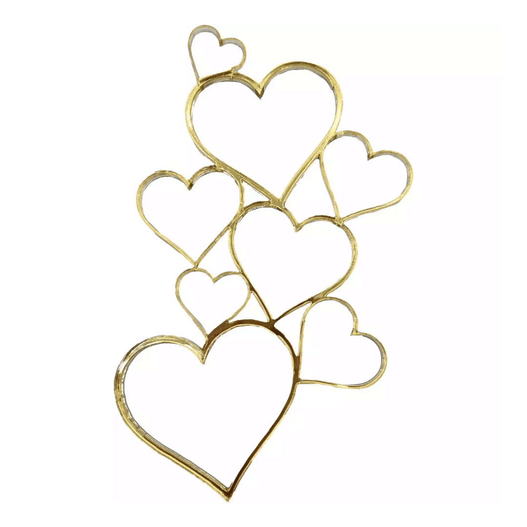 decorazione-per-il-viso-cuori-specchio-oro