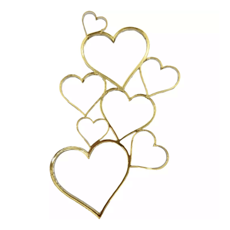 decorazione-per-il-viso-cuori-specchio-oro
