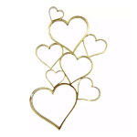 decorazione-per-il-viso-cuori-specchio-oro