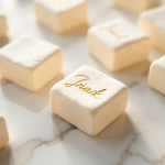 marshmallow personalizzati incisi