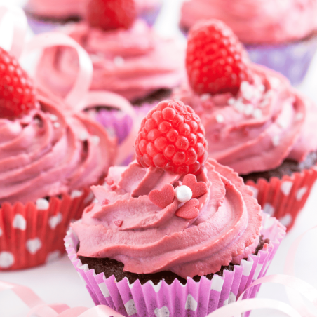 cupcake al gusto di lampone