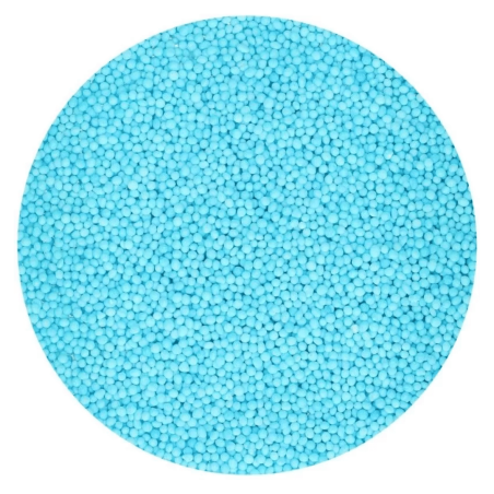Mini perle di zucchero blu 1 mm - 800 gr