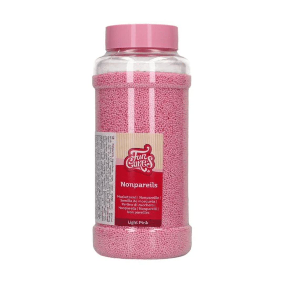 barattolo Mini Perle di Zucchero Rosa 1 mm - 800 gr