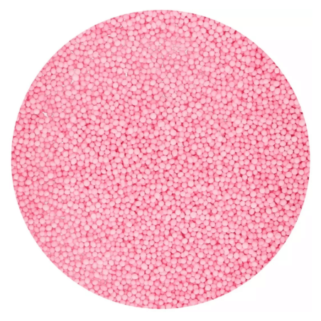 Mini perle di zucchero rosa 1 mm - 800 gr