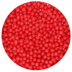 Perle di zucchero rosse 5 mm - 500 gr