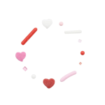 Kit di granella Sweet Love 196 g PME