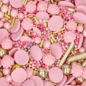 Granella glamour rosa 600gr