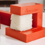 Cubetto di riso con blocco di riso