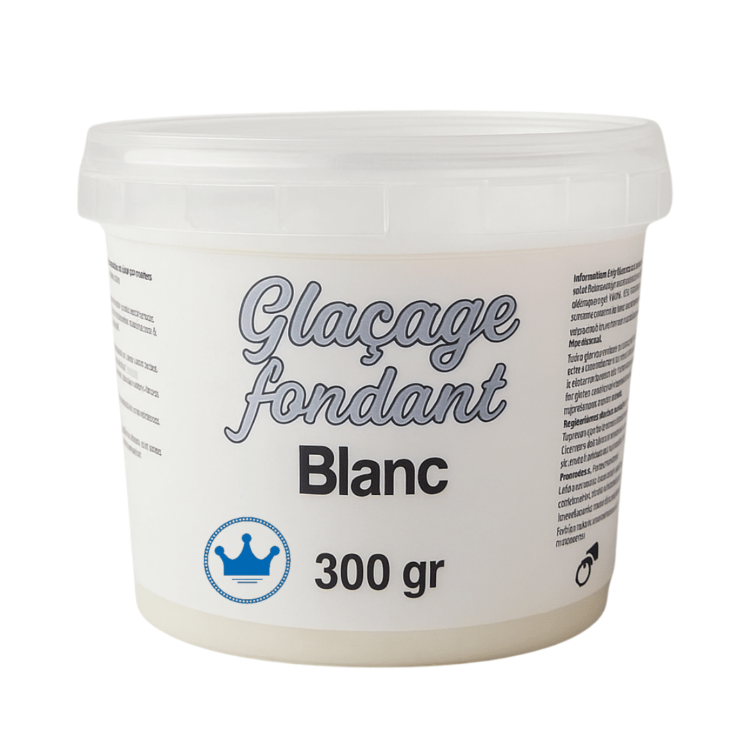 glassa fondente bianca 300 gr silkytop