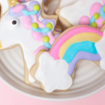 biscotto unicorno con glassa reale