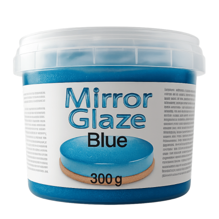 smalto a specchio blu glitterato silkytop