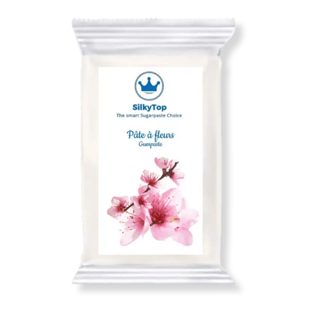 Pasta di gomma bianca - Pasta di fiori - Silkytop - 250 g
