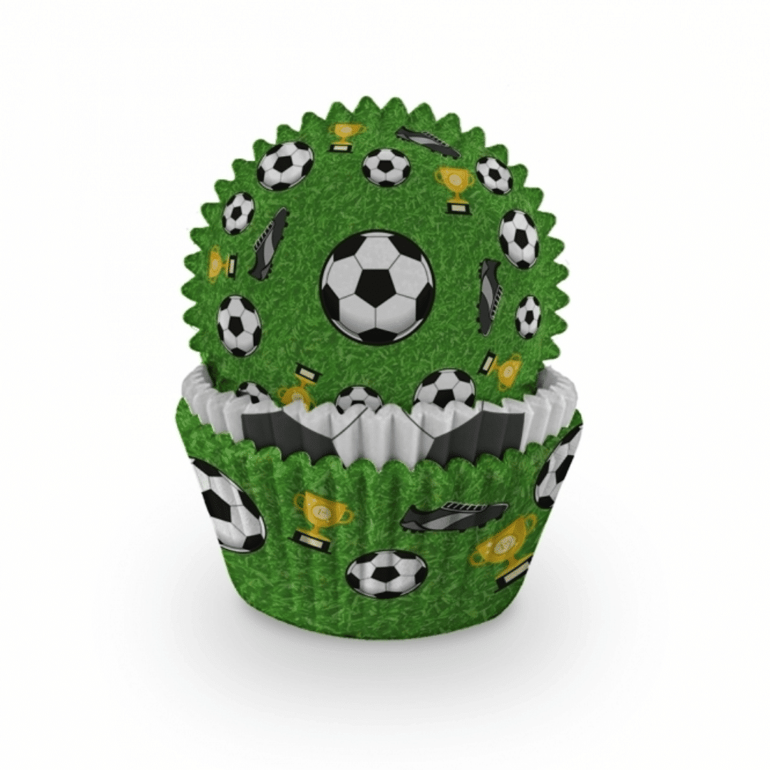 pirottini per cupcake a tema calcio