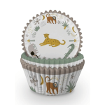 60 pirottini per cupcake safari