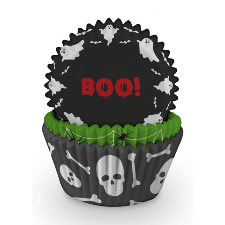 75 pirottini per cupcake di Halloween