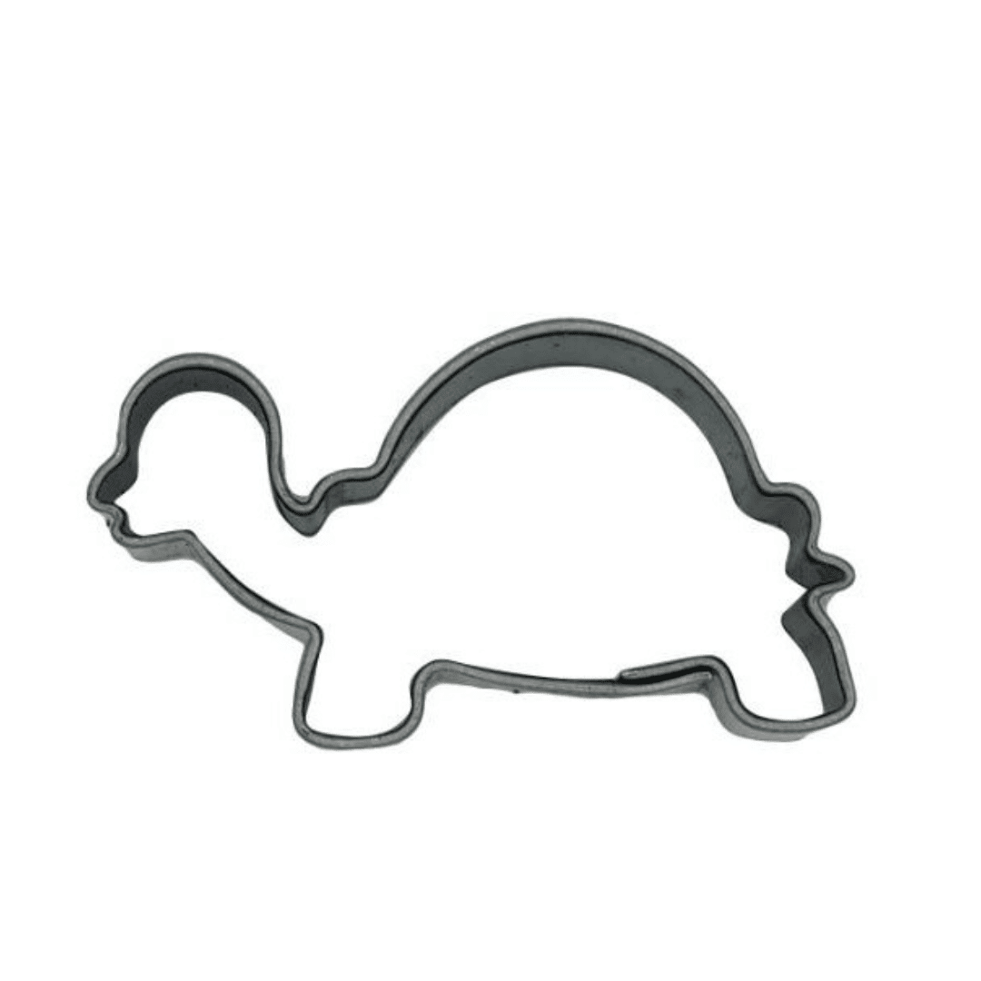 tagliabiscotti a forma di tartaruga